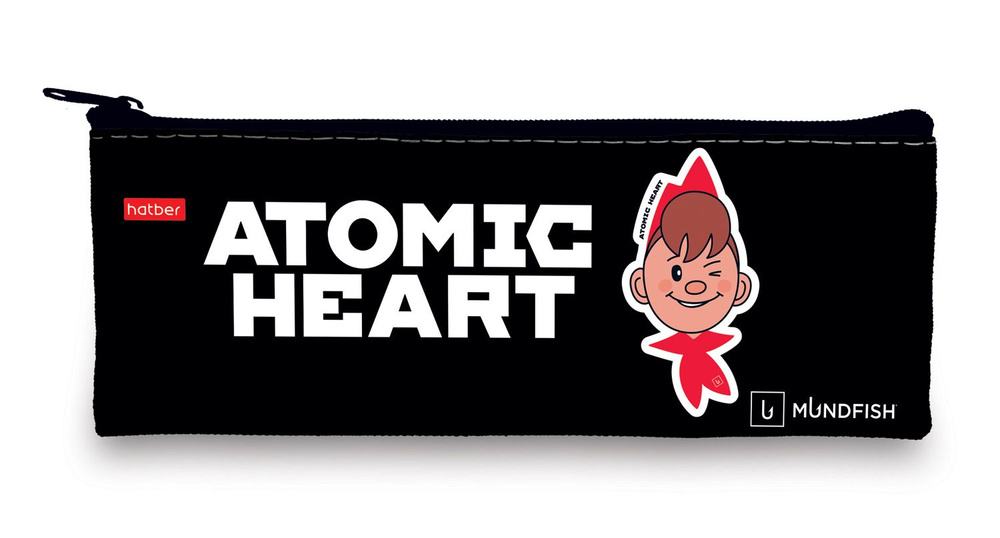 Пенал Hatber 195х75 на молнии мягкий -Atomic Heart- #1