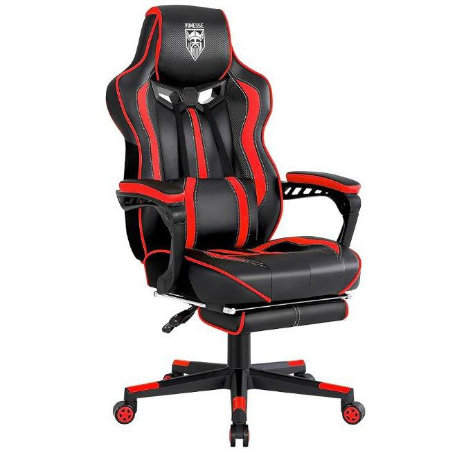 CyberZone Игровое компьютерное кресло, черно -красный 65 #1