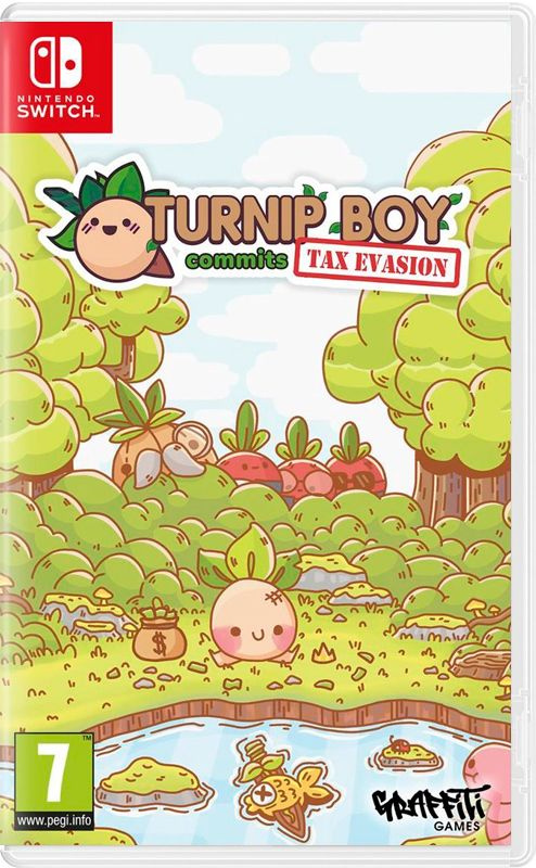 Игра Turnip Boy Commits Tax Evasion (Nintendo Switch, Русские субтитры) #1