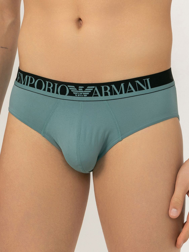 Трусы брифы Emporio Armani Essential Microfiber, 1 шт #1