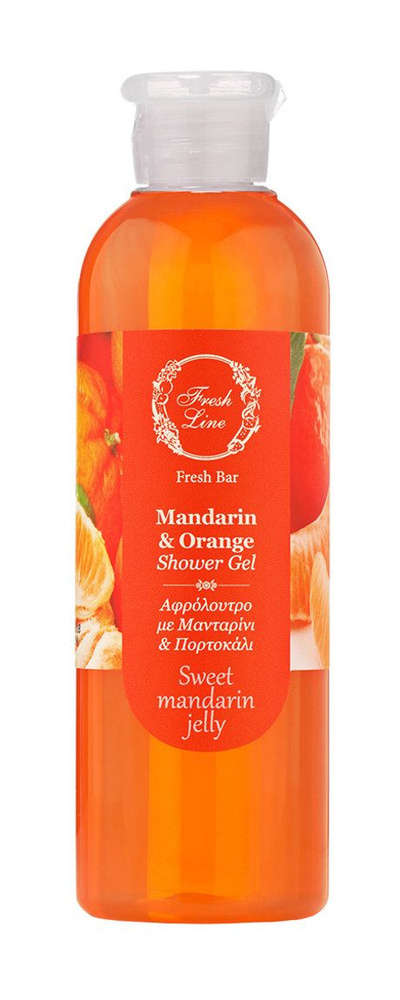 Гель для душа с эфирными маслами мандарина и апельсина Mandarin and Orange Shower Gel, 200 мл  #1