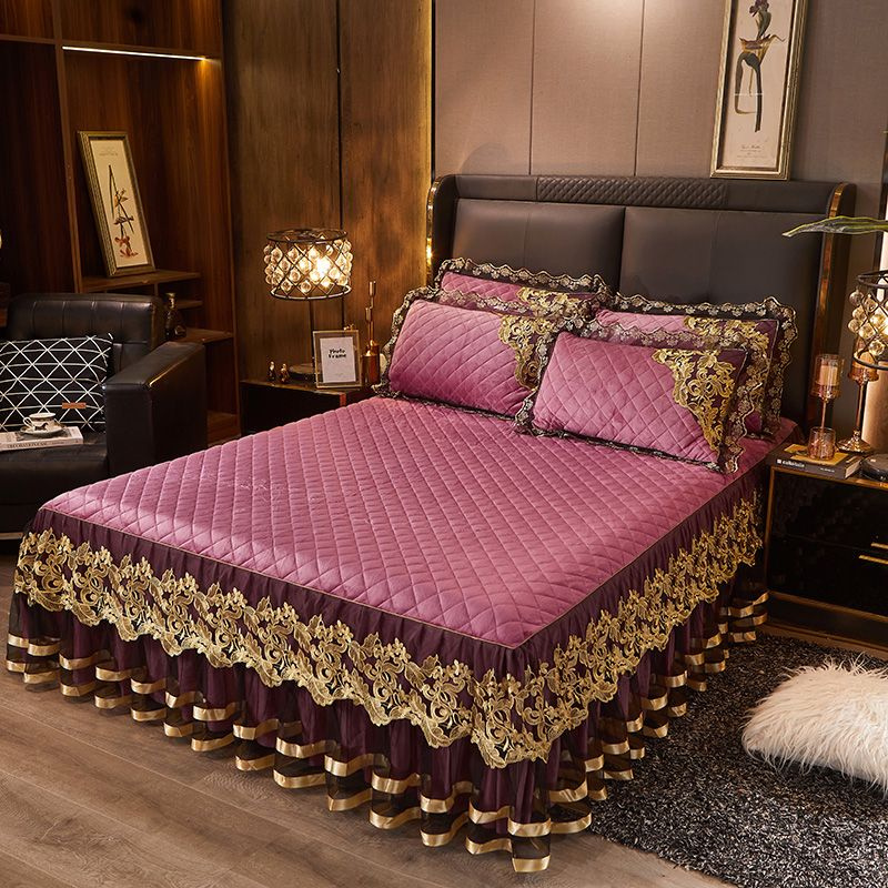 AiWinsure Покрывало с наволочками Velvet bedspreads, Бархат с размерами: 220 x 200 см  #1