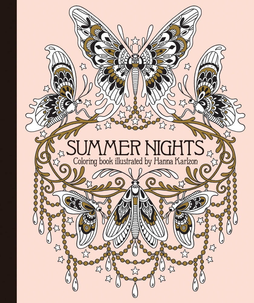 Summer Nights Coloring Book: Originally Published in Sweden as "Sommarnatt" #1