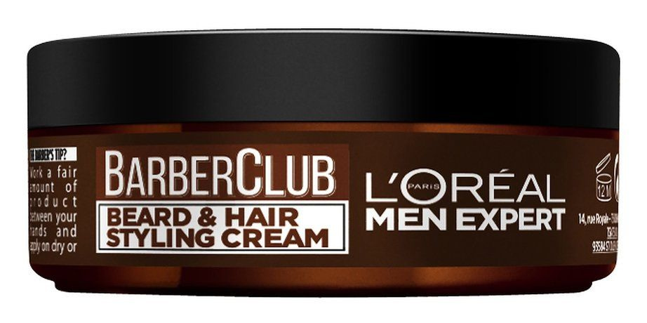 Крем-стайлинг для бороды и волос Men Expert Barber Club Beard and Hair Sling Cream, 75 мл  #1