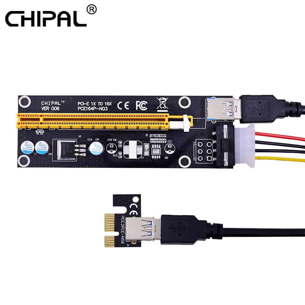 Riser Pci E Chipal S Molex Pcie