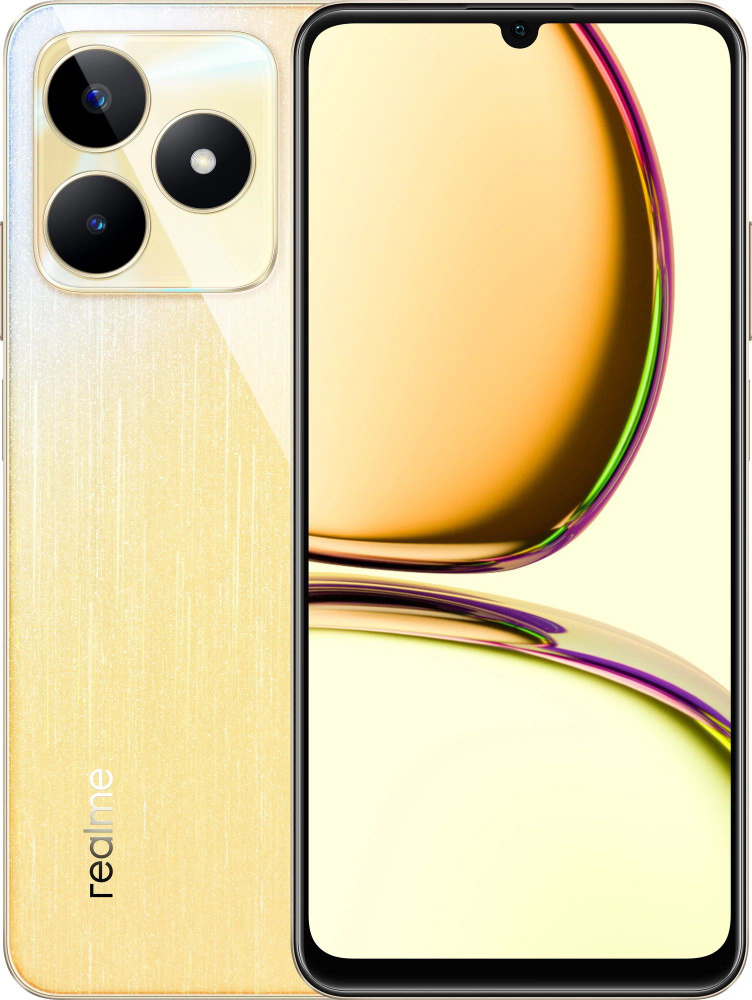 realme Смартфон realme C53 Ростест (EAC) 8/256 ГБ, золотой #1