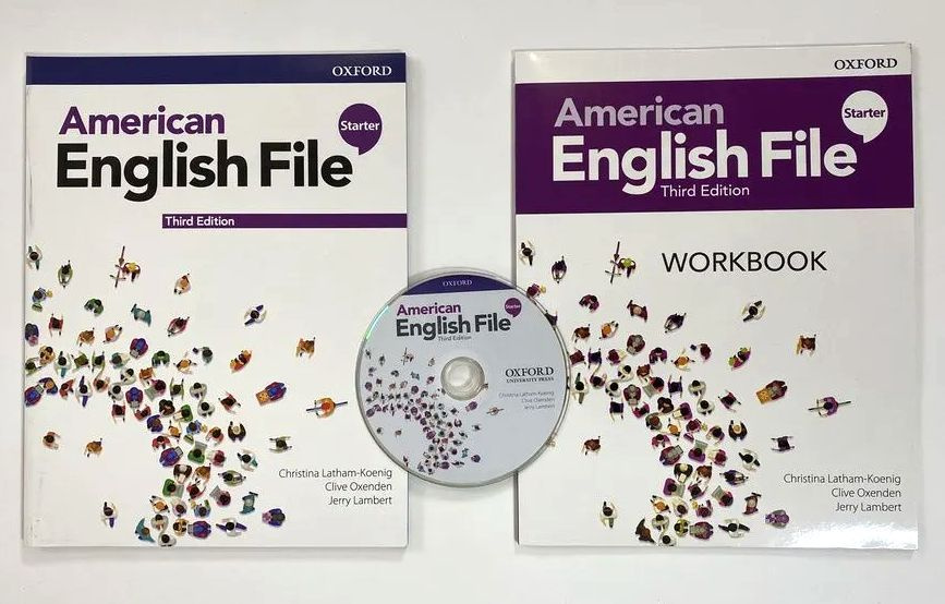 American English File Starter , 3rd Edition, Комплект Student's Book with CD and Workbook | Latham-Koening #1