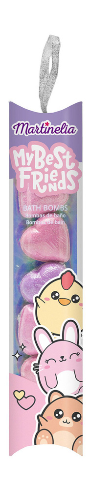 Набор детских бомбочек для ванны My Best Friends Heart Fizzers #1