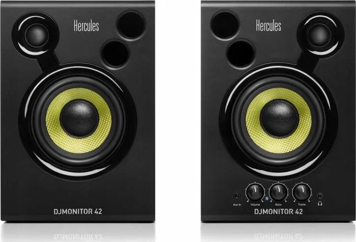 Hercules Акустическая система 2.0 Hercules DJMonitor 42, 40Вт, черный (4780886), черный  #1