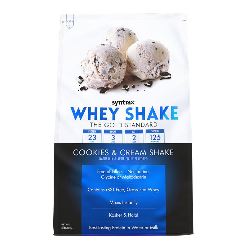 Протеин SYNTRAX WHEY SHAKE Cookies & Cream Shake/ Ситракс Вэй Шейк со вкусом  #1