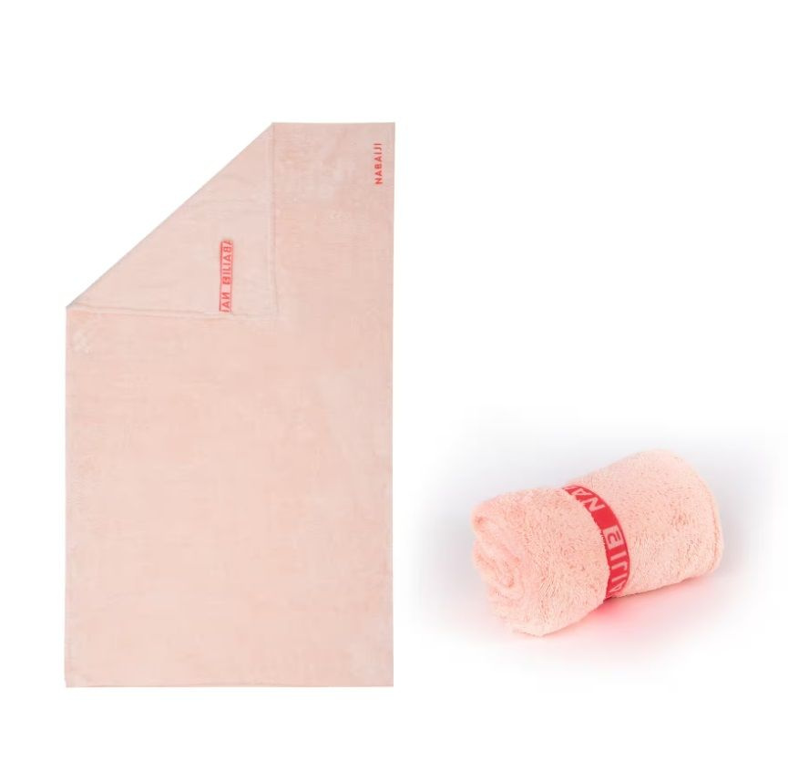 Полотенце из микрофибры L розовое NABAIJI очень мягкое #1