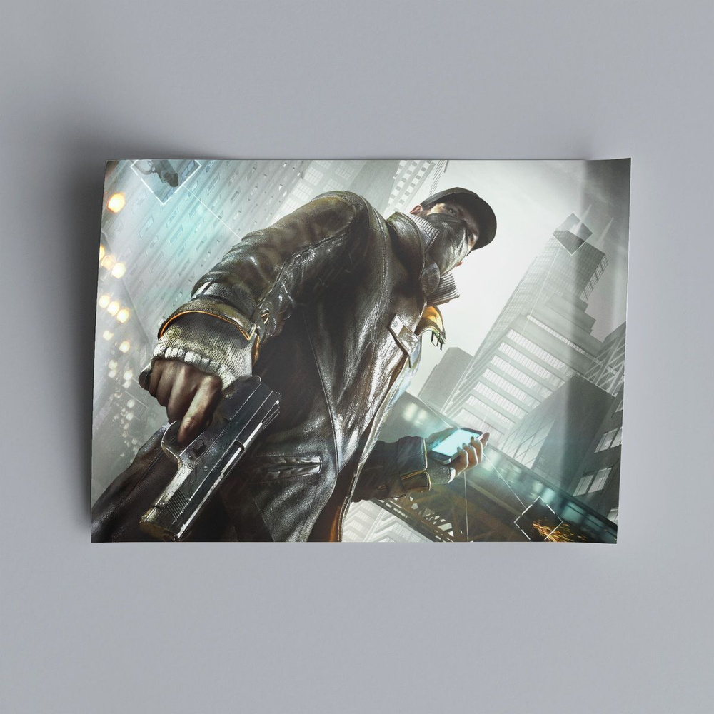 Постер Watch Dogs #2, 30x40 см #1