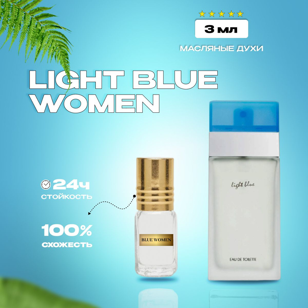 Light Bluе/женский/масляные духи #1