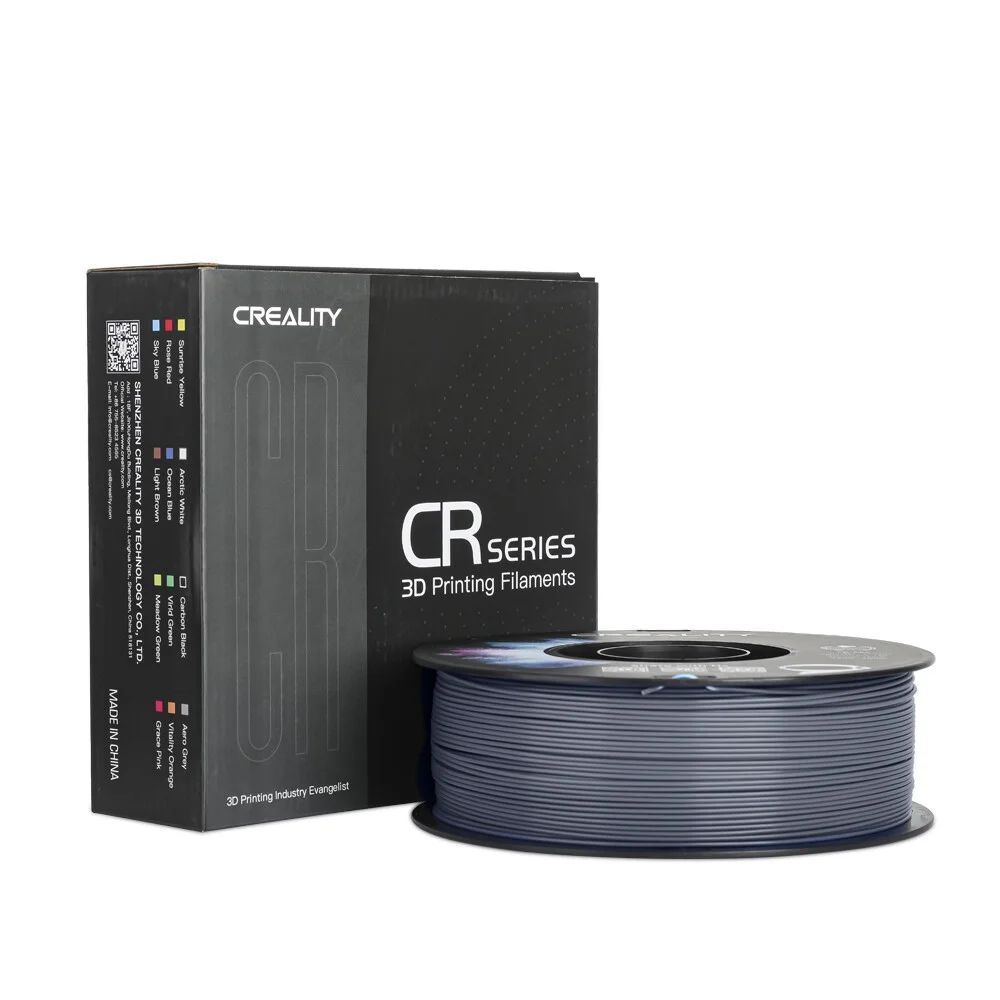 Катушка пластика Creality CR-ABS, 1.75 мм, 1 кг, серый (Grey) #1