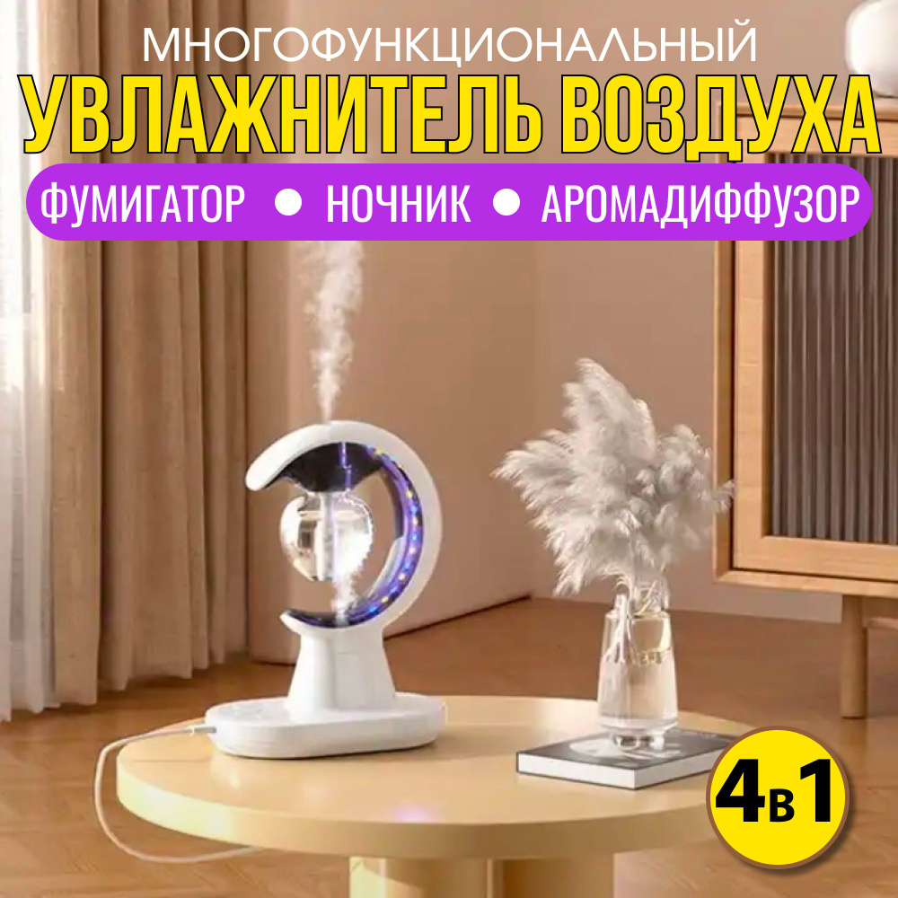 Lolocandy by collection Увлажнитель воздуха Р126, прозрачный, черный  #1