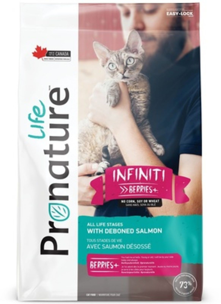 Pronature Life Infinity сухой корм для кошек, с лососем - 2,27кг #1