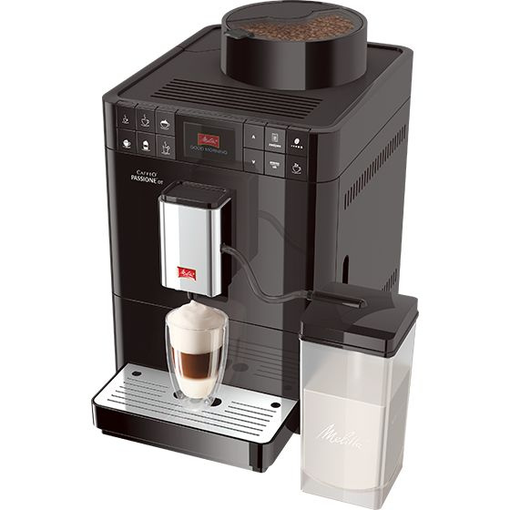 Автоматическая кофемашина зерновая Melitta Caffeo Passione Onetouch F 531-102, черный  #1