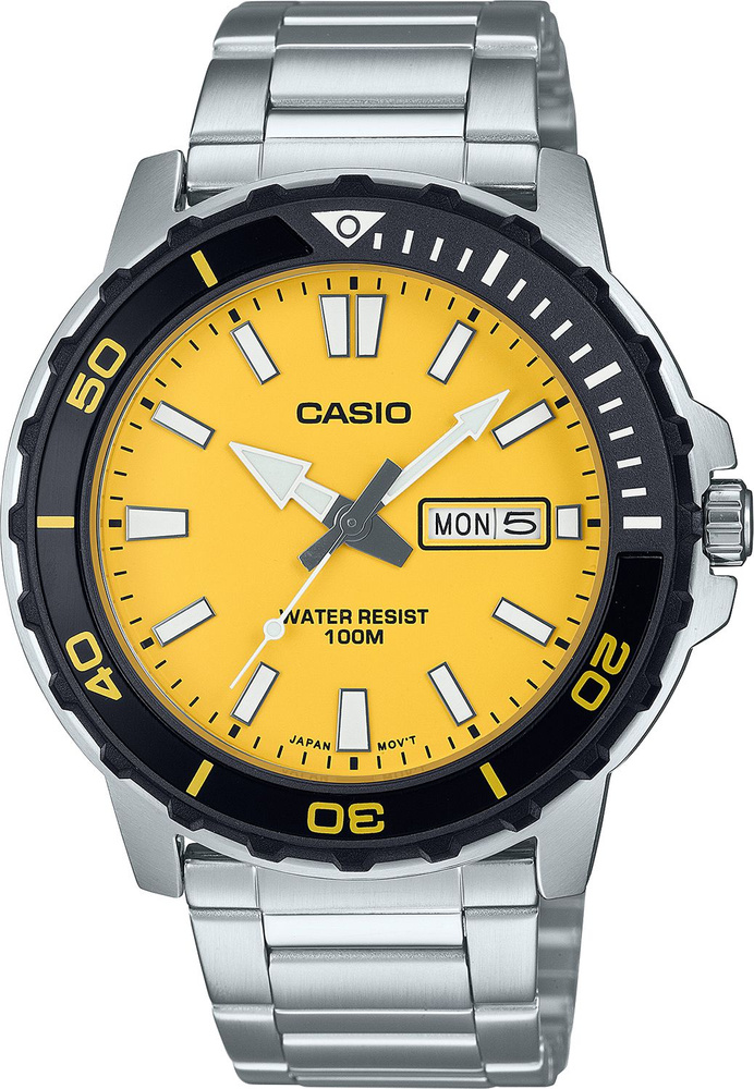 Японские наручные часы Casio MTD-125D-9A #1