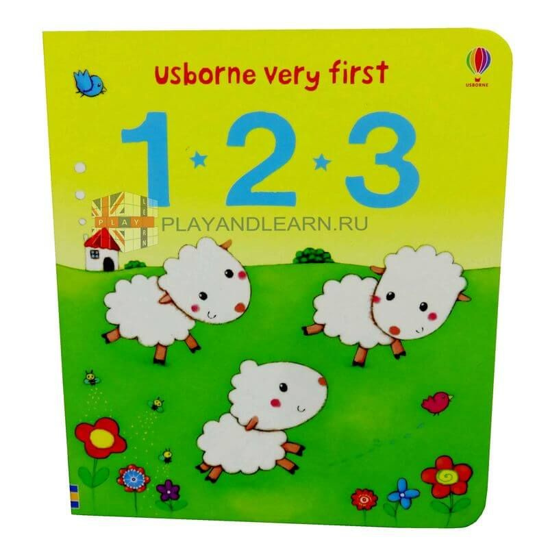 Книга на английском языке Very First Words. 123 (mini board book) #1