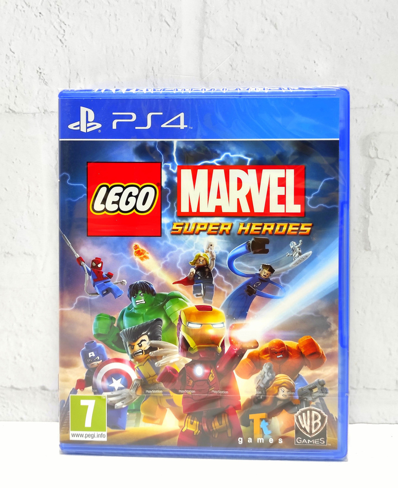 LEGO Marvel Super Heroes Видеоигра на диске PS4 / PS5 #1