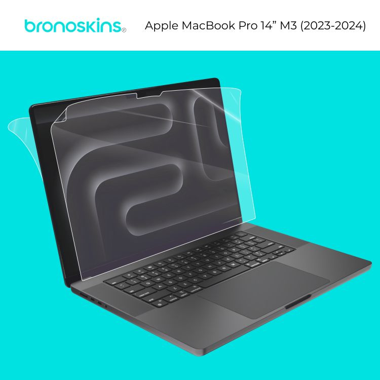 Защитная пленка на экран Apple MacBook Pro 14" M3 (2023-2024) (Глянцевая)  #1