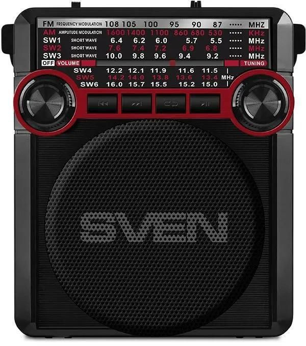 Радиоприемник Sven SRP-355, красный #1