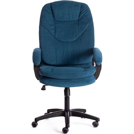 Кресло руководителя TETCHAIR COMFORT LT (22) флок , синий, 32 #1