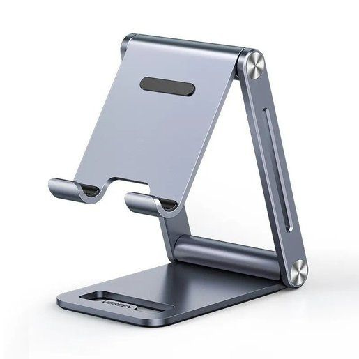 Подставка для телефона UGREEN LP263 (80708) Foldable Multi-Angle Phone Stand складная. Цвет: серебристый #1