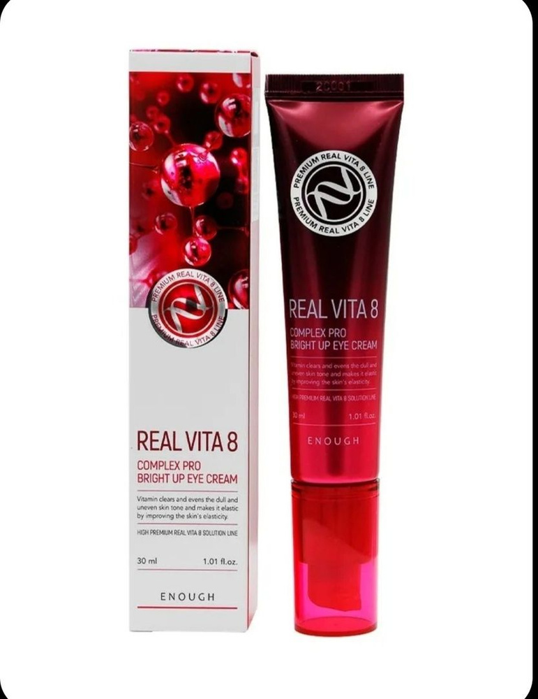 Крем для кожи вокруг глаз с витаминным комплексом Premium Real Vita 8 Complex Pro Bright Up Eye Cream #1