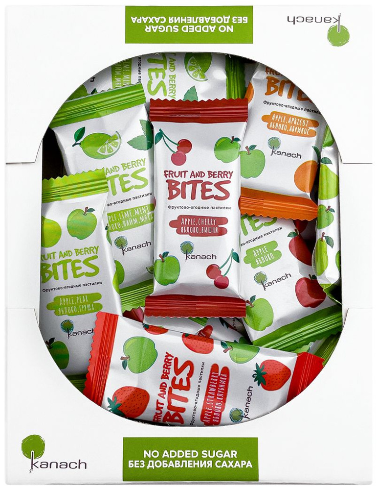 Пастила фруктовая Fruit Bites Mix Kanach, 500г #1