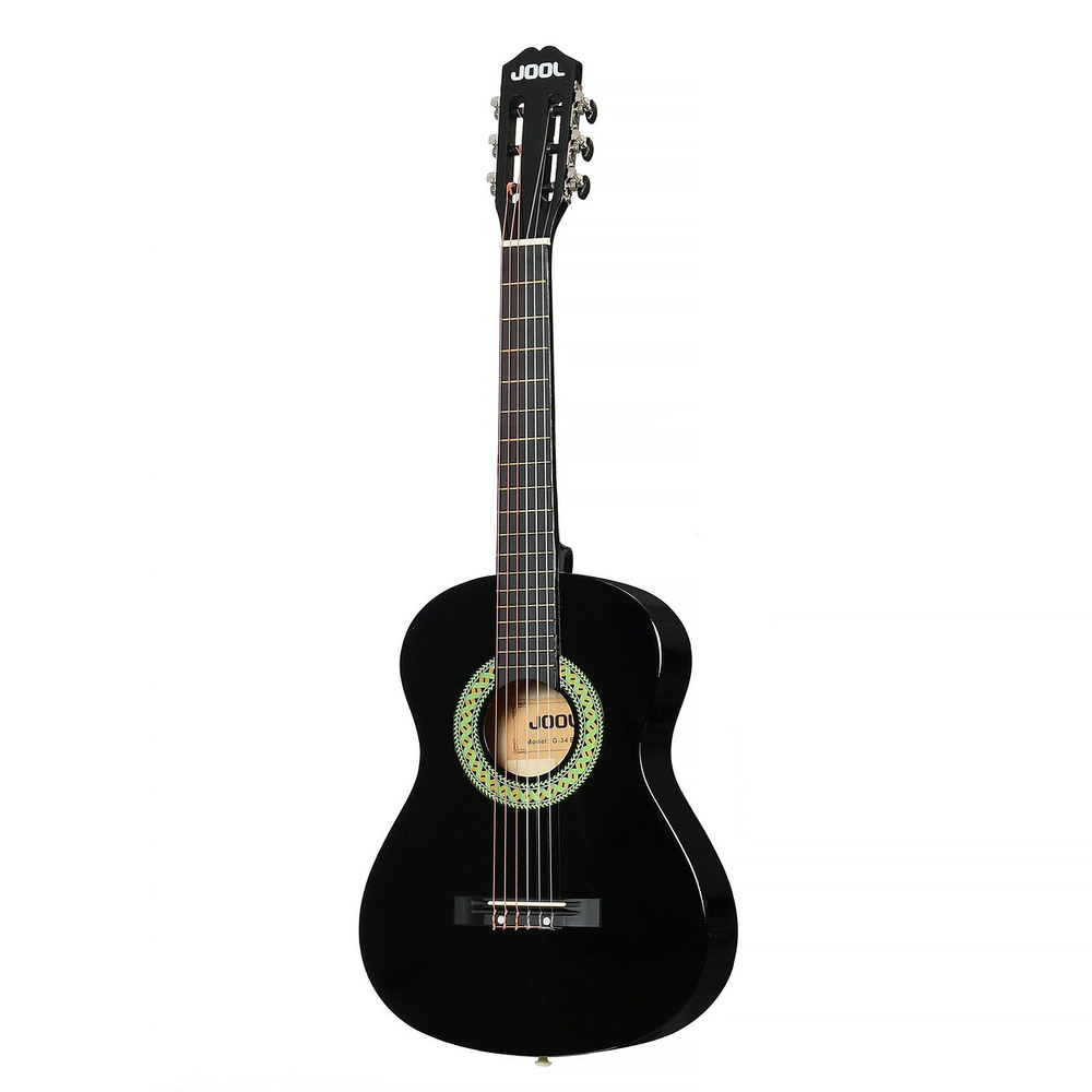 JOOL G-34 BK (1/2) - Классическая Уменьшенная (детская) гитара размер 1/2, для детей 5-10 лет  #1