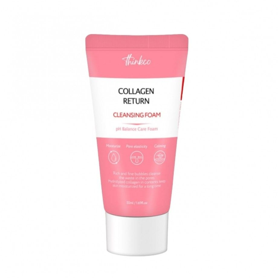 THINKCO Пенка для умывания Collagen Return Cleansing Foam #1