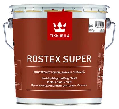 Tikkurila Rostex Super,3 л., светло-серый #1