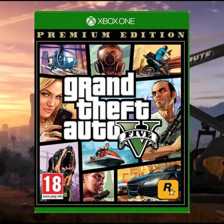 Игра Grand Theft Auto V (GTA 5) (Xbox One, Русские субтитры) #1