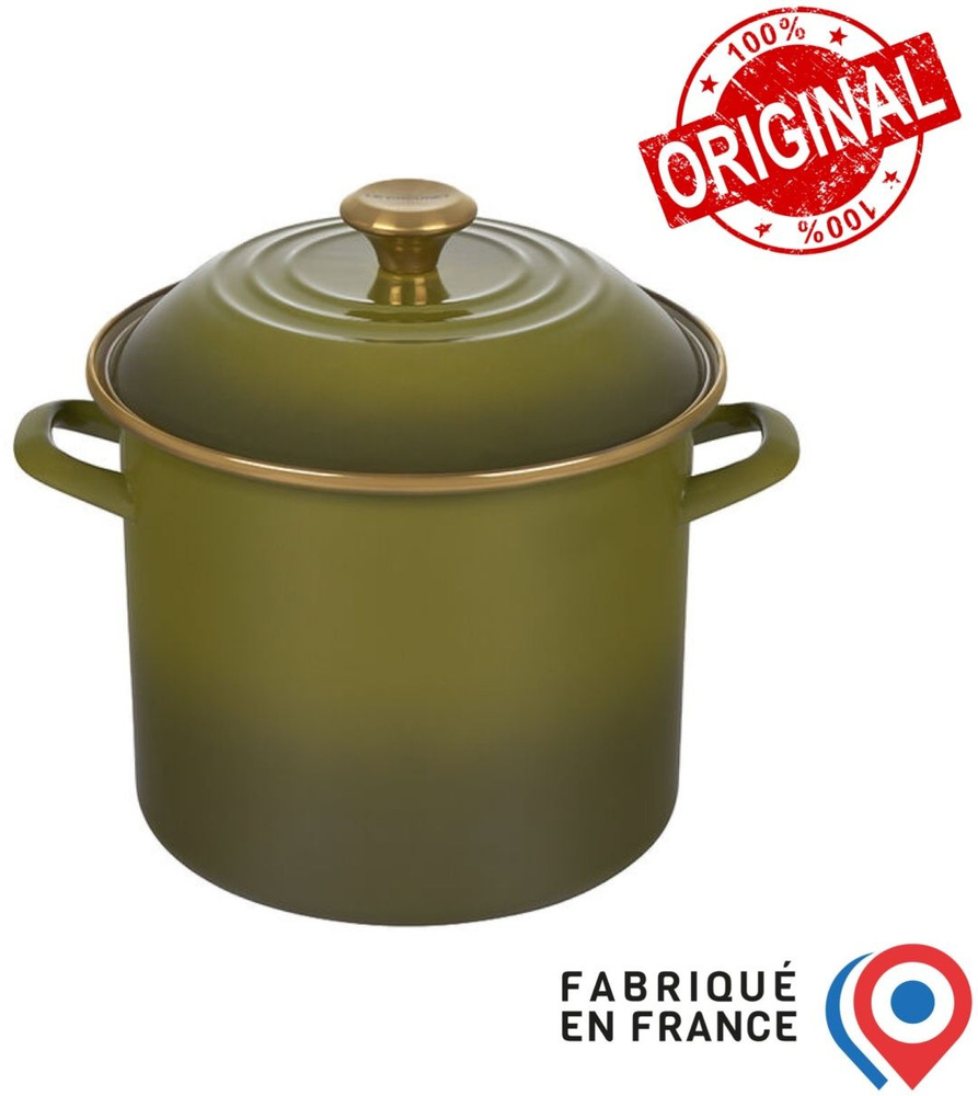 Le Creuset Кастрюля, Эмалированная сталь, 10 л #1