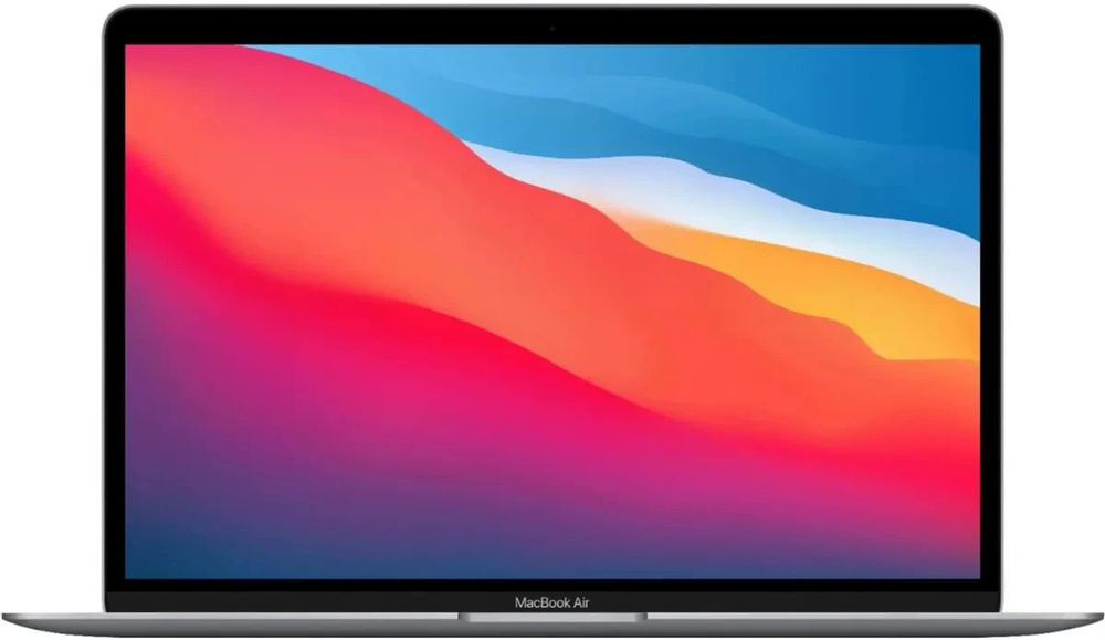 Apple MacBook Air (A2337) 13.3 M1 8 core 8Gb SSD256Gb/7 core GPU Mac OS grey space (MGN63CH/A) Ноутбук #1