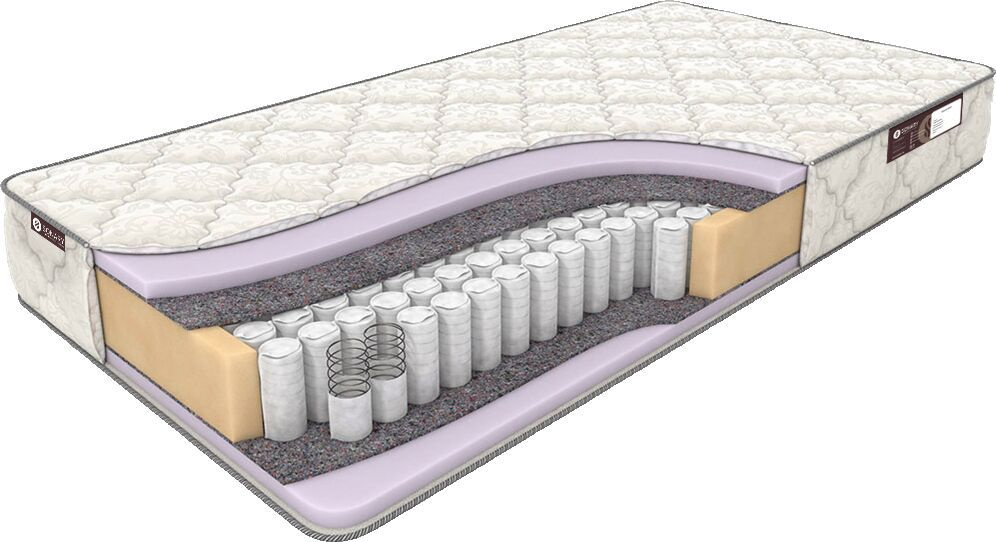 SONARY Матрас Lipova, Независимые пружины, 125х170 см #1