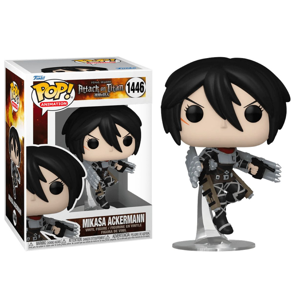 Фигурка Funko Pop! Attack on Titan: Mikasa Ackermann with Thunder Spears (Фанко Поп Микаса Аккерман громовые #1