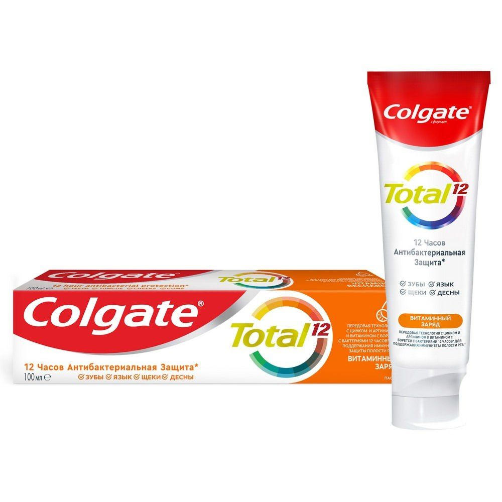 Зубная паста COLGATE TOTAL Витамин С 100 мл #1