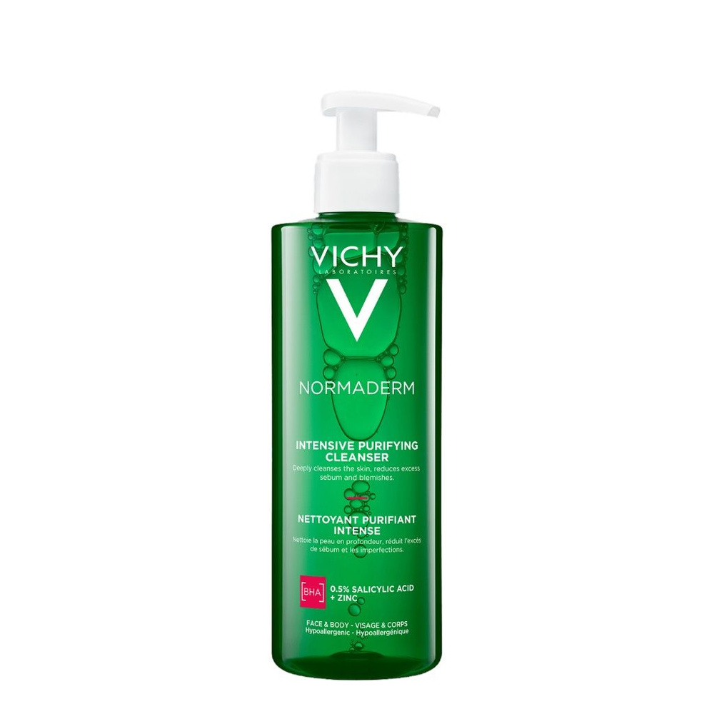 Vichy Normaderm Phytosolution Очищающий гель для умывания 400 мл #1