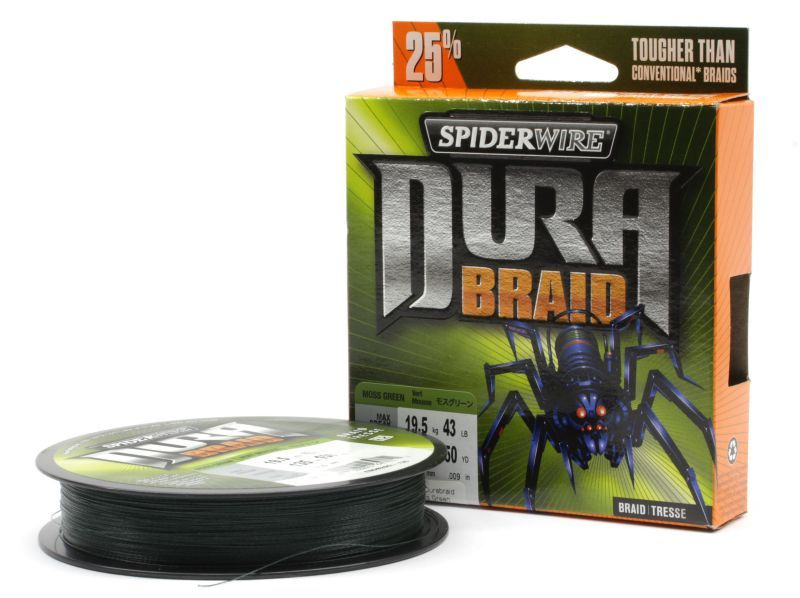 Шнур Spiderwire Durabraid 275м 0,19мм Moss Green #1