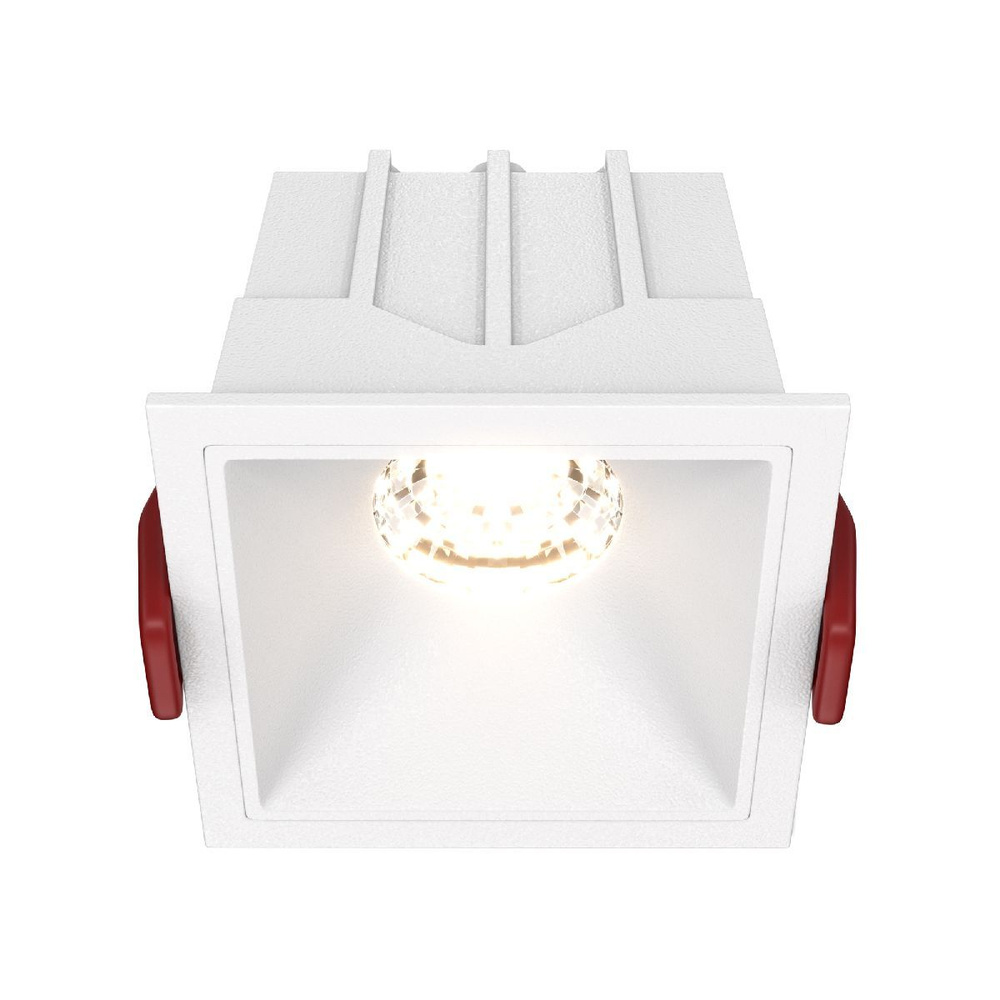 Встраиваемый светильник Maytoni Technical Alfa LED DL043-01-10W3K-SQ-W #1