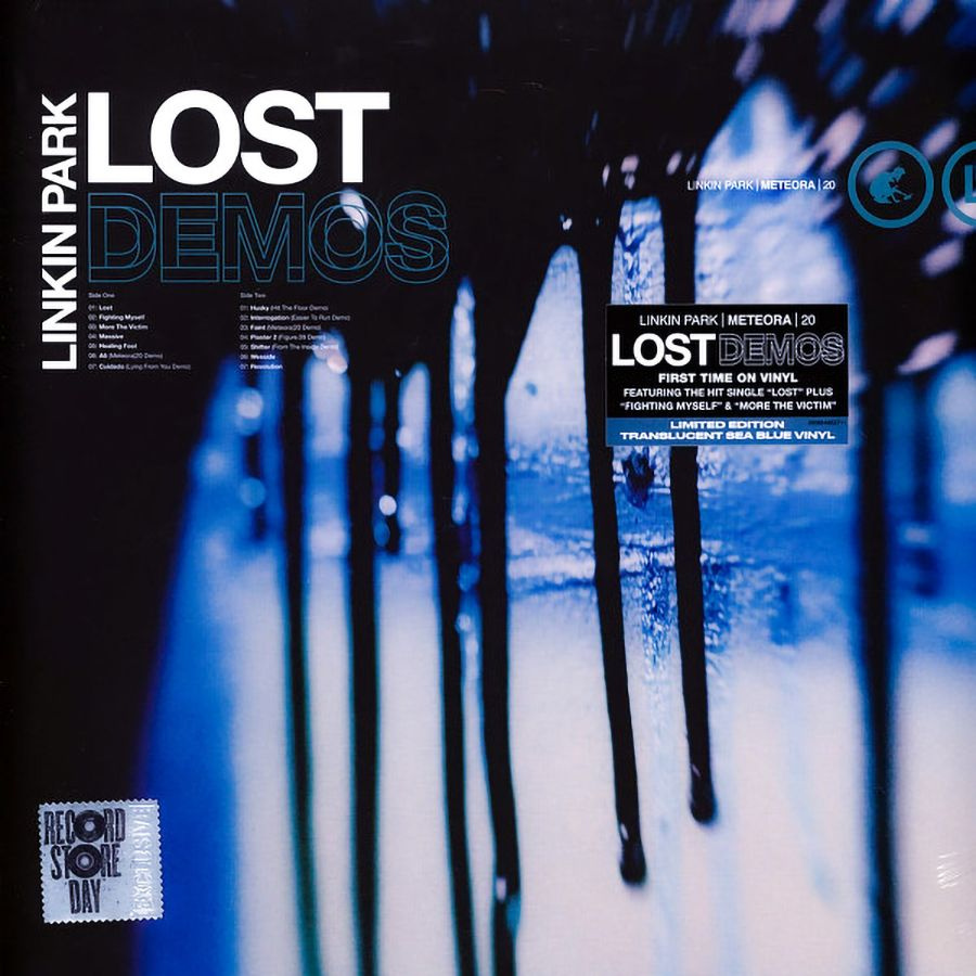 Виниловая пластинка Linkin Park "Lost Demos" Coloured Sea Blue Lp #1