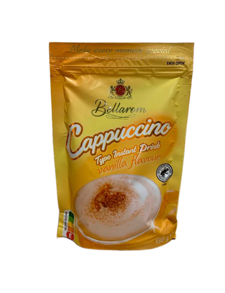 Быстрорастворимый ароматный кофе капучино со вкусом Ванили, Bellarom Cappuccino Vanilla Flavour, 130 #1