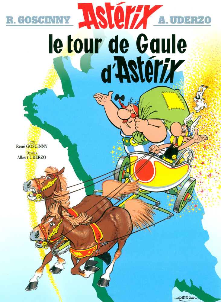 Asterix. Tome 5. Le tour de Gaule dAsterix. Комикс / Астерикс / Книга на Французском | Госинни Рене  #1