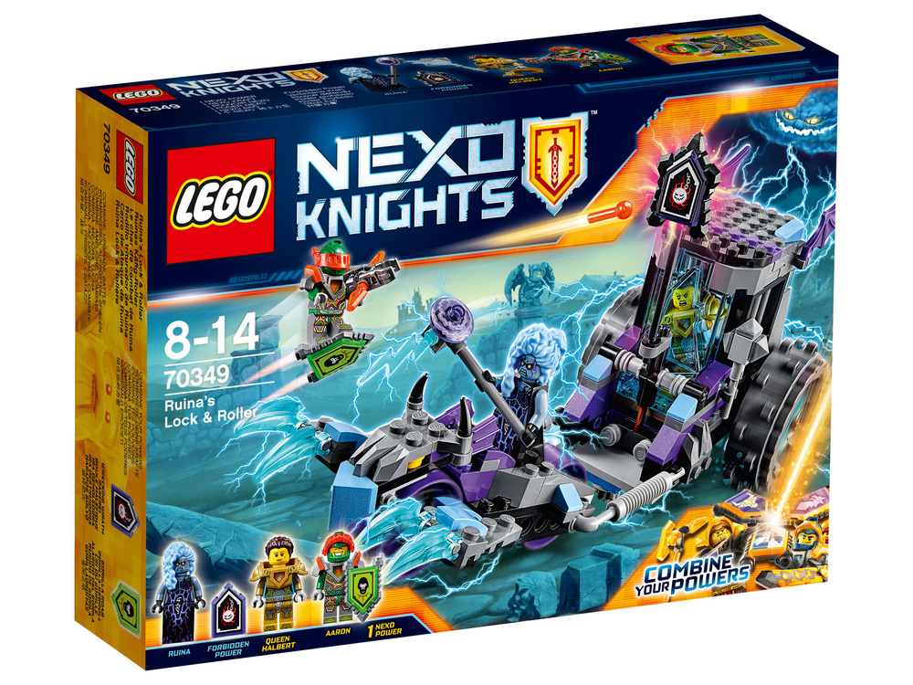 Конструктор LEGO Nexo Knights 70349 Ruina's Lock & Roller (Мобильная тюрьма Руины)  #1