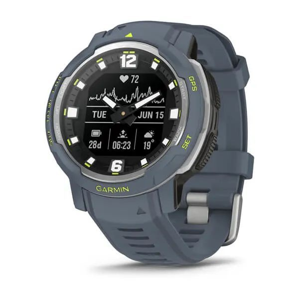 Смарт часы Garmin INSTINCT CROSSOVER - Standard Edition, синий гранит #1