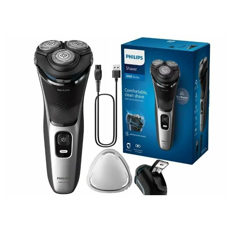 Электробритва мужская Philips S3143/00 для сухого и влажного бритья  #1