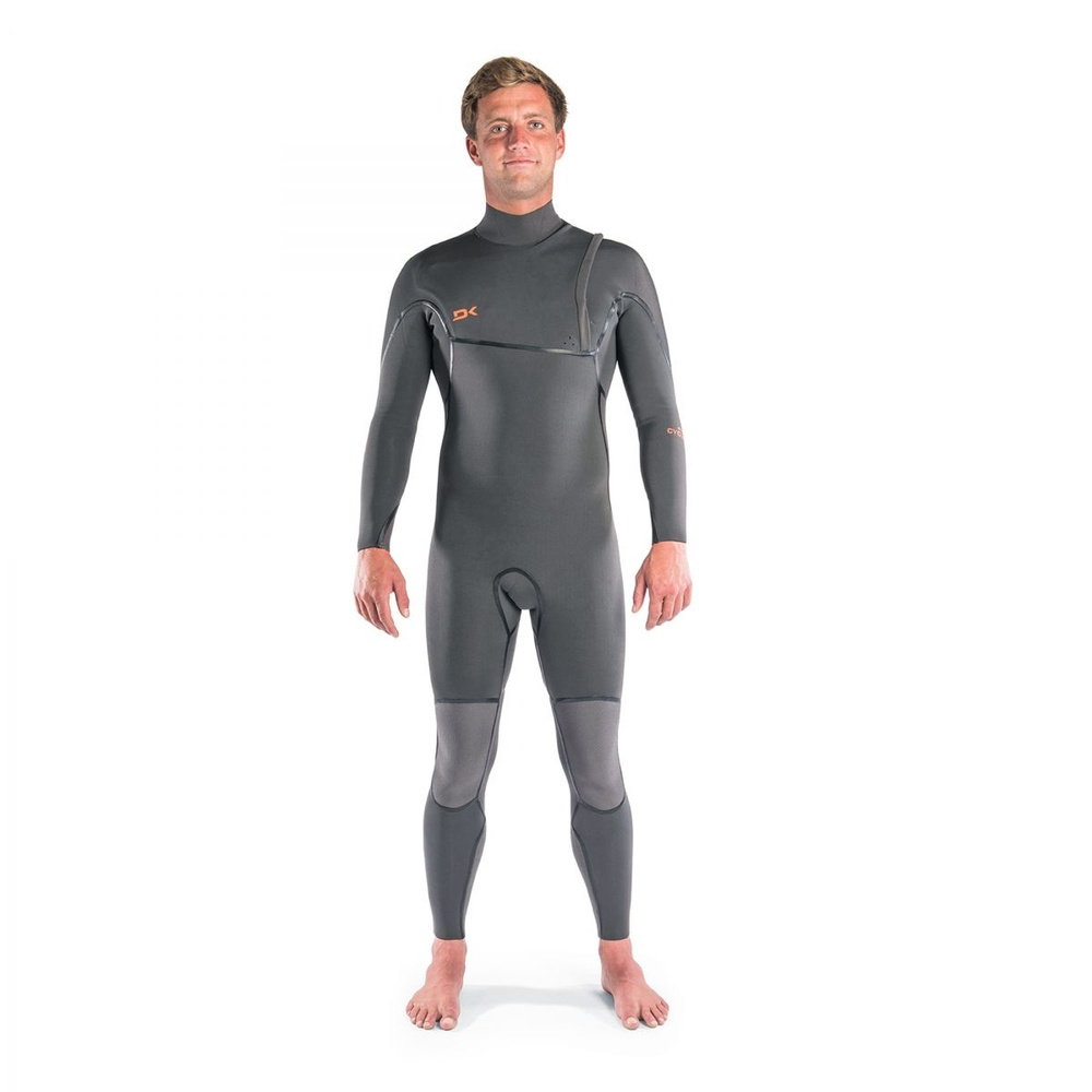 Гидрокостюм Dakine Mens Cyclone Z/F Full Suit 3/2 Graphite/Orange, L #1