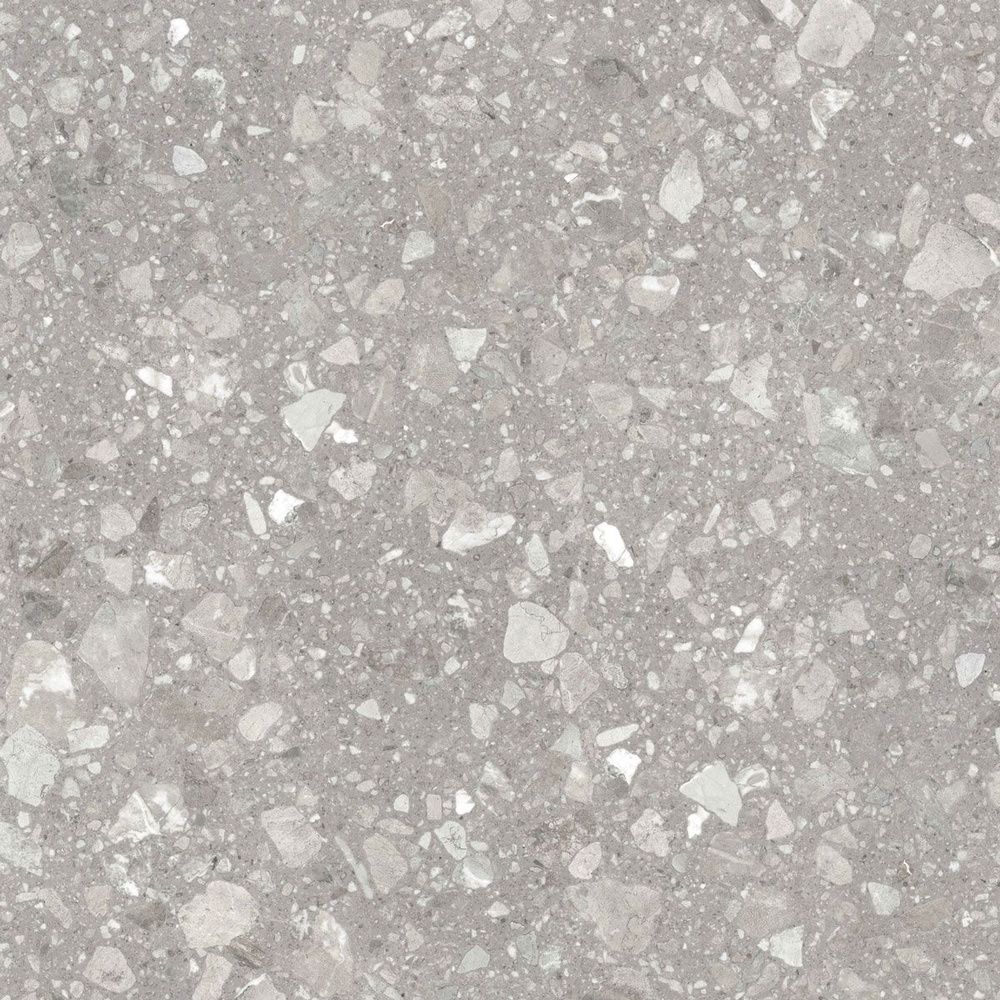 Плитка напольная Gracia ceramica, Terrazzo matt серый, 60x60см, 4шт. (1,44 м2)  #1